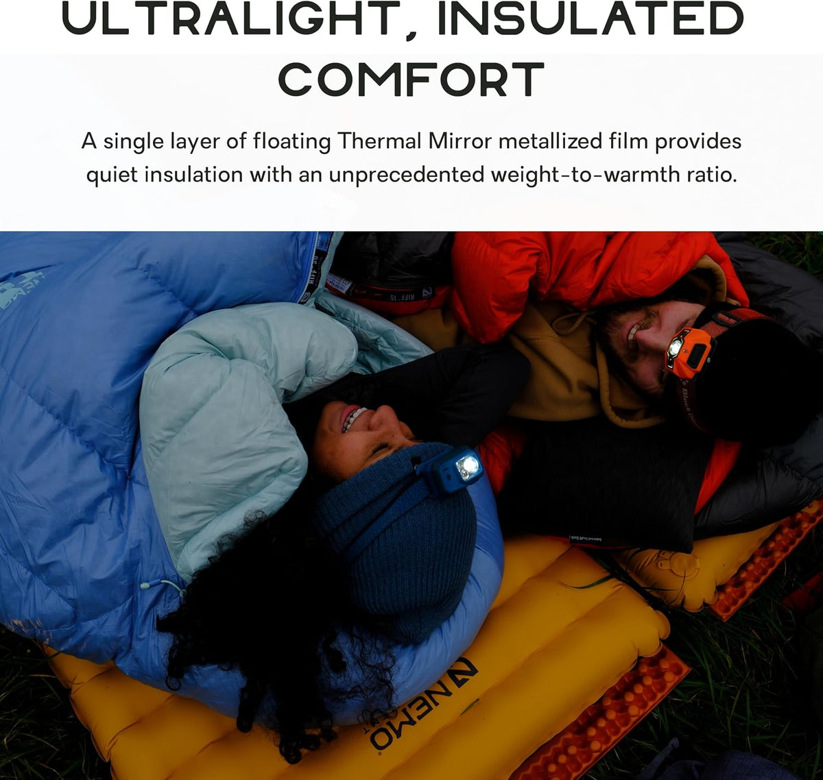 NEMO Equipment Tensor Trail Sleeping Pad - Mango/Huckleberry - Reg Wide