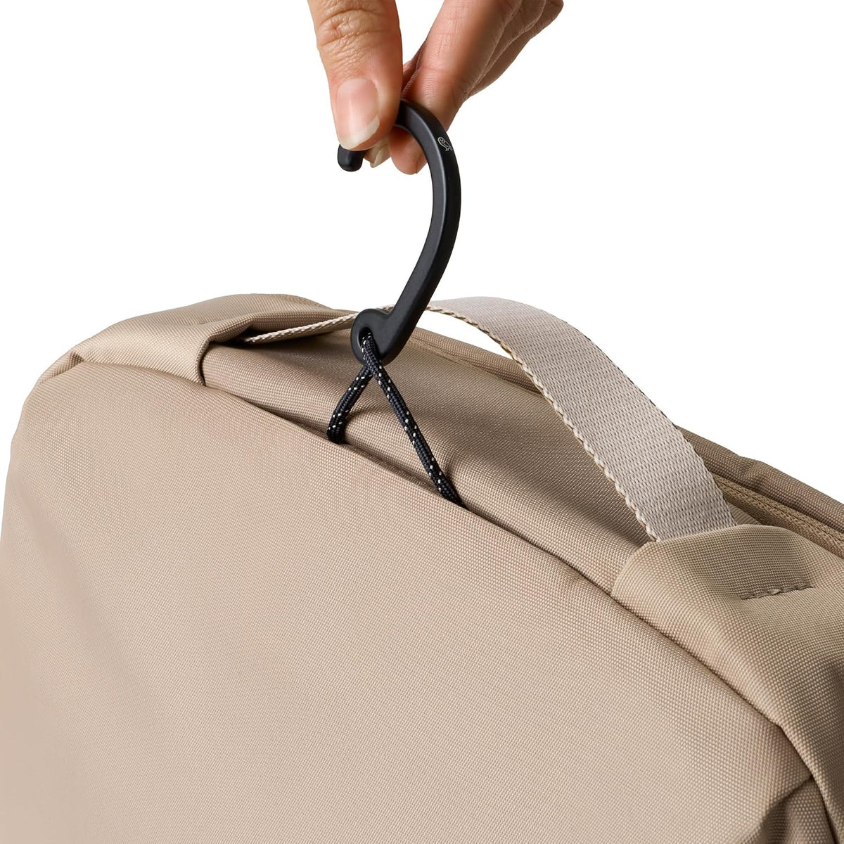 Bellroy Hanging Toiletry Kit Plus 8L, Travel Toiletry Bag - Stone