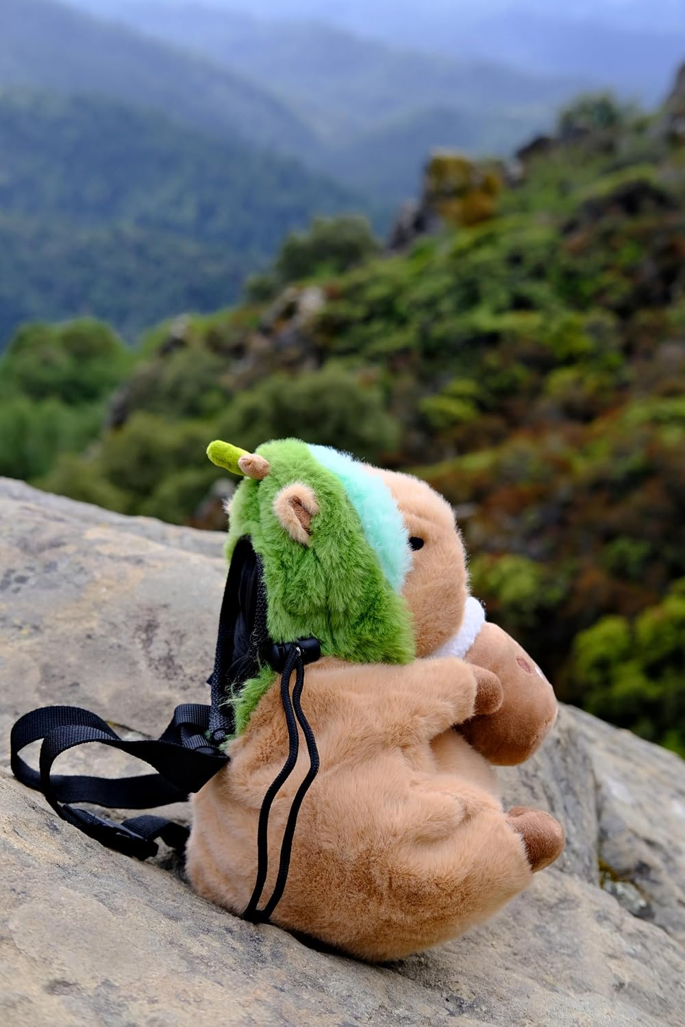 Rock Climbing Chalk Bag – Cute Plush Chalk Bag for Bouldering, Gym, Indoor & Outdoor Climbing – Drawstring Closure, Adjustable Waist Belt – Fun Character Design for Climbers