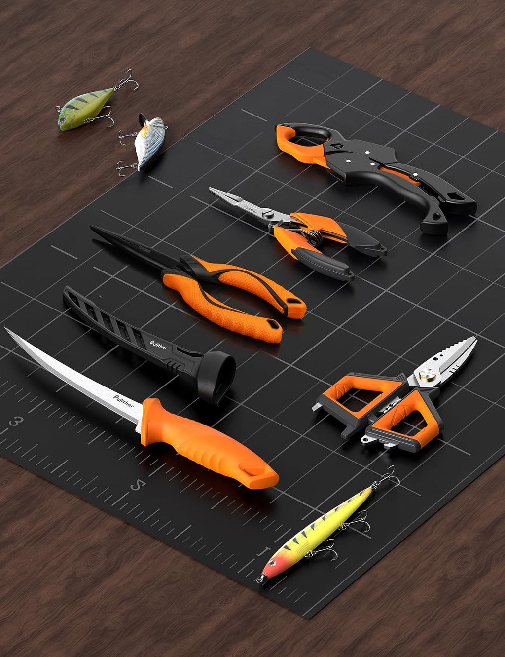 Fishing Tool Kit,Fishing Gear for Fly Fishing, Ice Fishing
