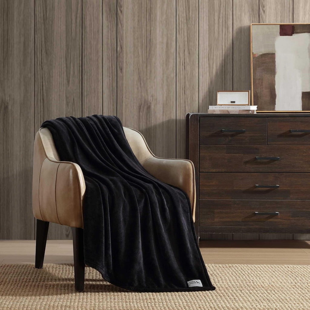 Eddie Bauer - Soft Twin Size Blanket for Bed or Couch, Cozy Bedding