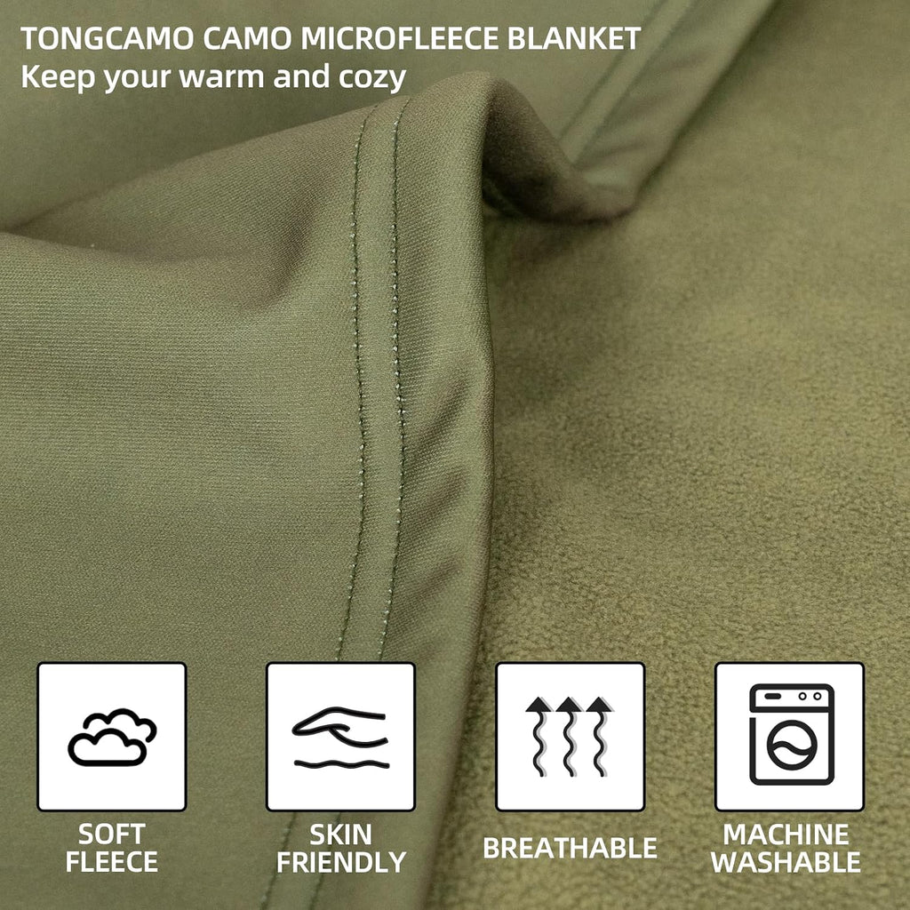 Camo Throw Blanket for Couch Sofa Soft Cozy Blankets Fleece Warm Lightweight Bedding Blanket for Living Room Travel