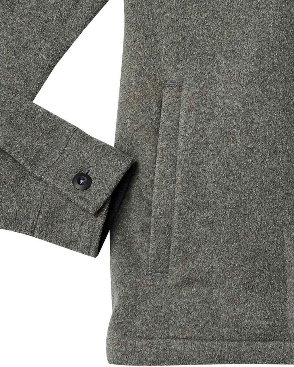 Amazon Essentials Men's Long-Sleeve Polar Fleece Shirt Jacket for Winter, Jackets