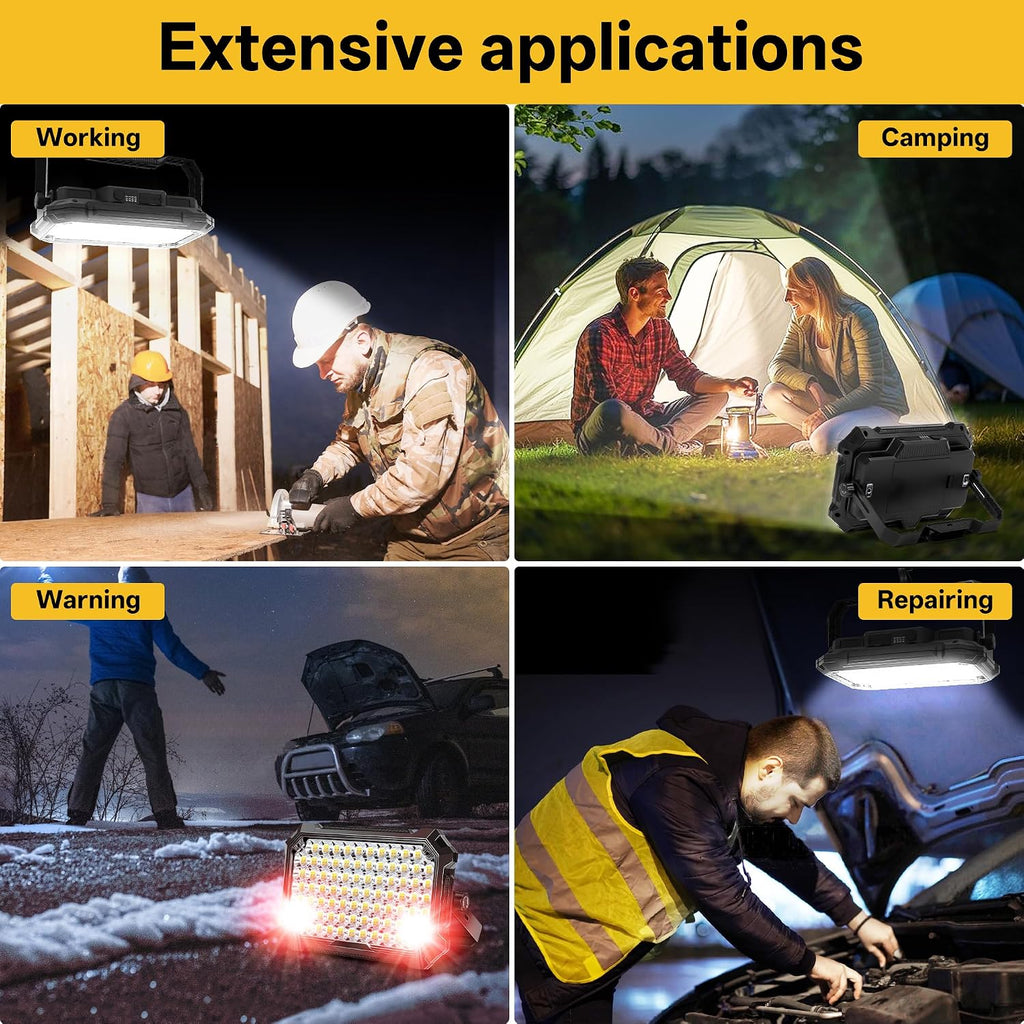 LED Work Light: Portable Rechargeable Magnetic Work Light