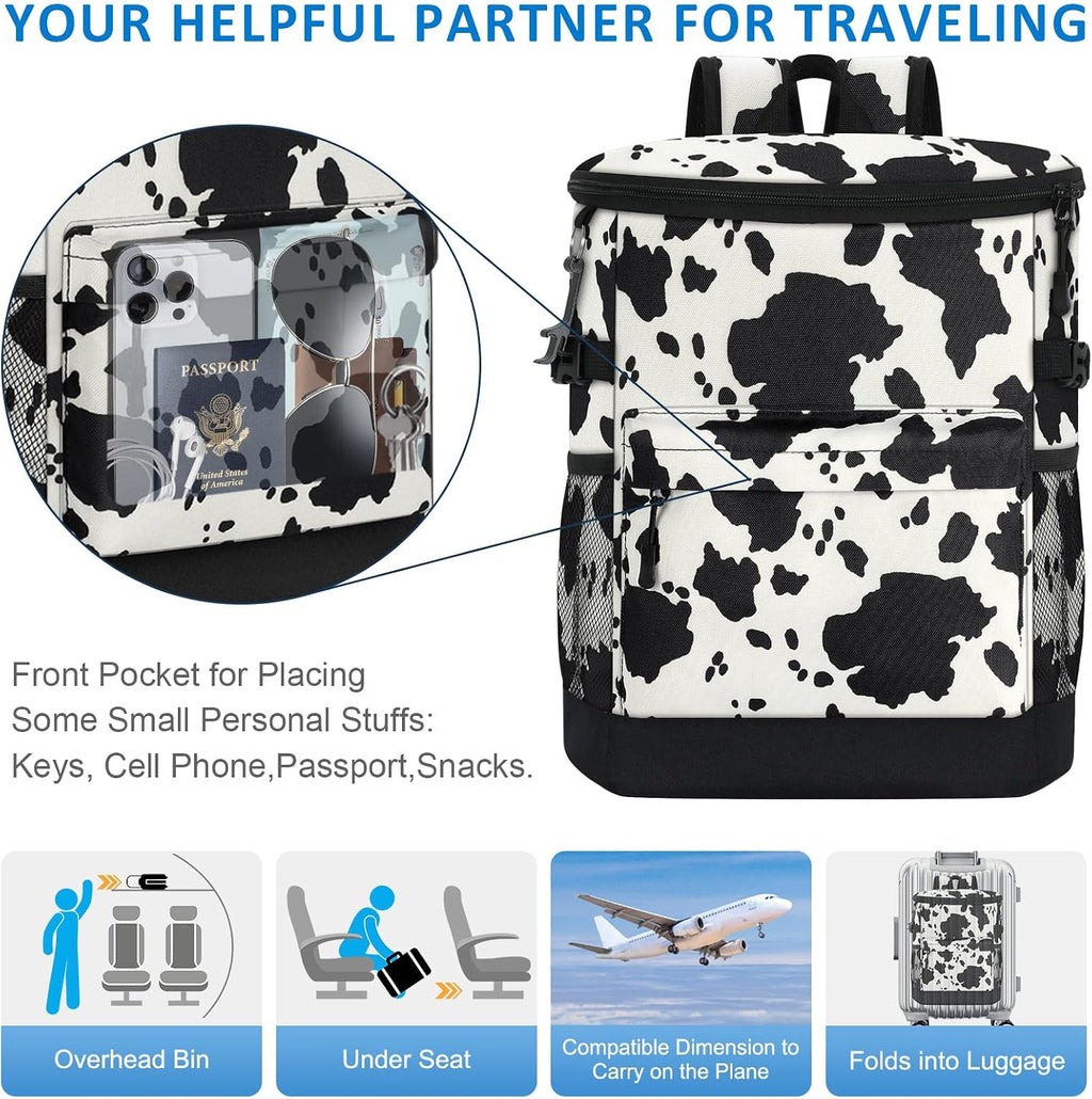 Tenot Cooler Backpack 33/40 Cans Soft Insulated Backpack Coolers
