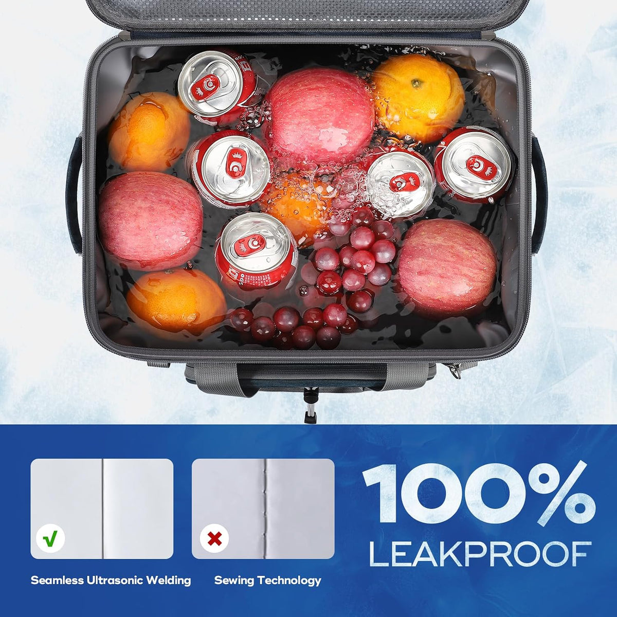 Maelstrom 30/40 Can Soft Cooler Bag, Leakproof Insulated Ice Chest