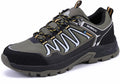 Queday Mens Waterproof Lightweight Hiking Shoes