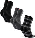 DANISH ENDURANCE Merino Wool Dress Socks, Lightweight & Thin, 3 & 5-Pack