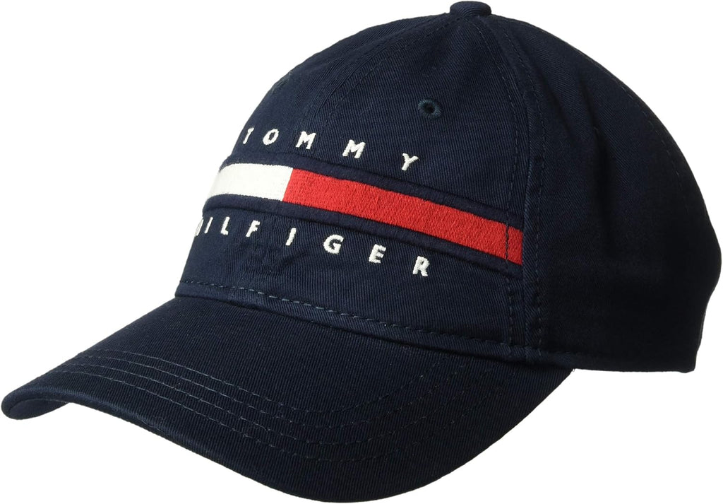 Tommy Hilfiger Men's Cotton Avery Adjustable Baseball Cap