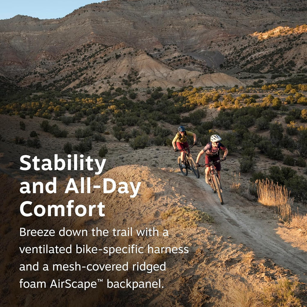 Osprey Berm Biking Backpack with Hydraulics Reservoir - Lightweight Hydration Backpack for Men and Women