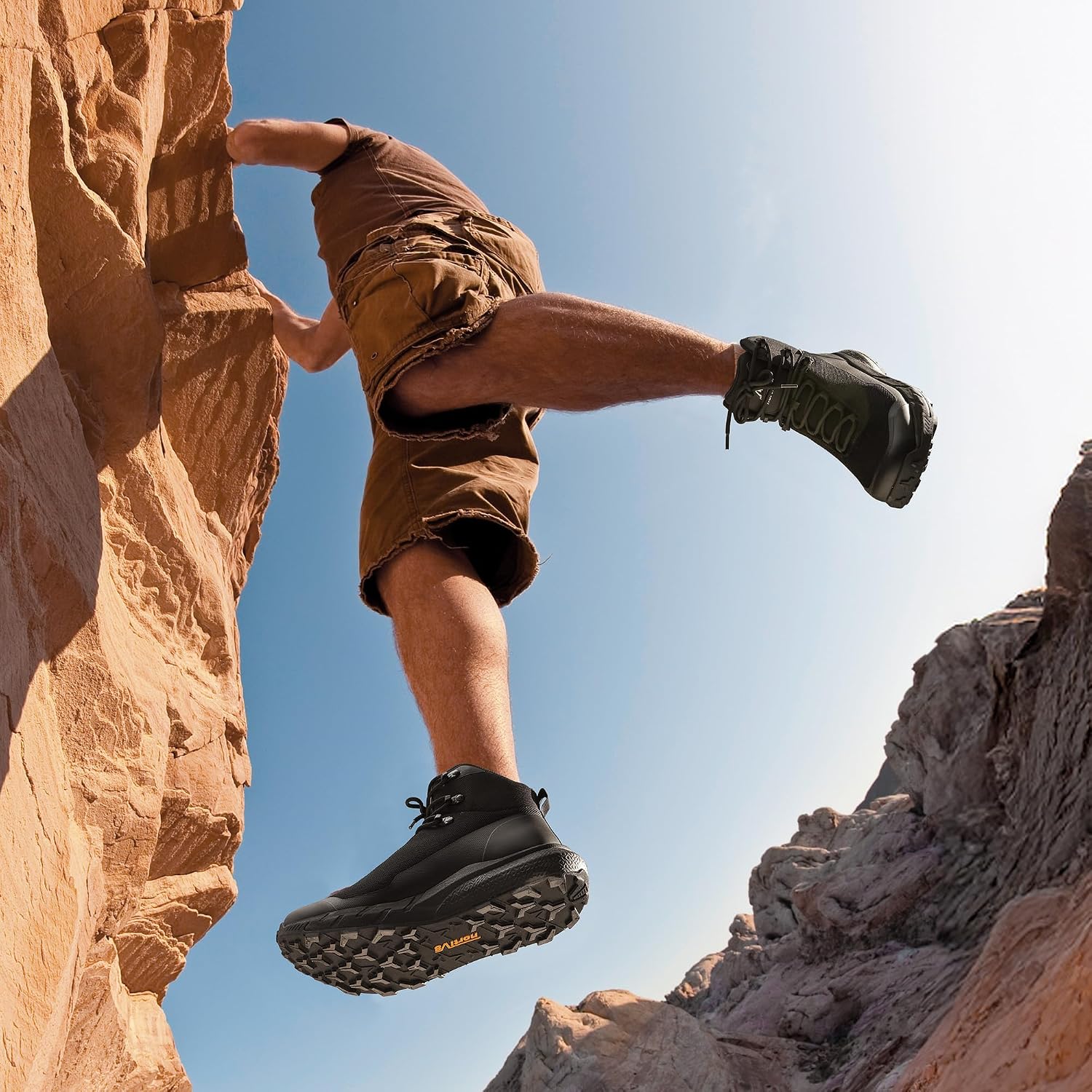 NORTIV 8 Men's Lightweight Breathable Hiking Boots