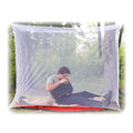 Coghlan's Rectangular Mosquito Net – Lightweight Mesh Canopy for Camping, Travel, and Outdoor Use – Includes Tie Loops, Carry Bag, Twine, Hooks, Anchors, Nails – White, 78" x 32" x 59"