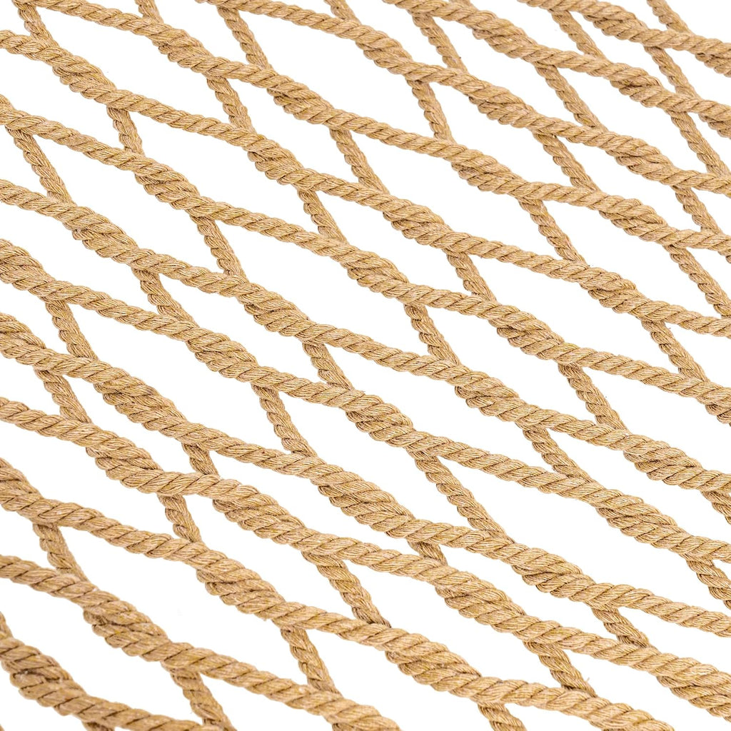 Lazy Daze Double Handwoven Rope Hammock for Outdoor Fits 12-13 Ft Stand