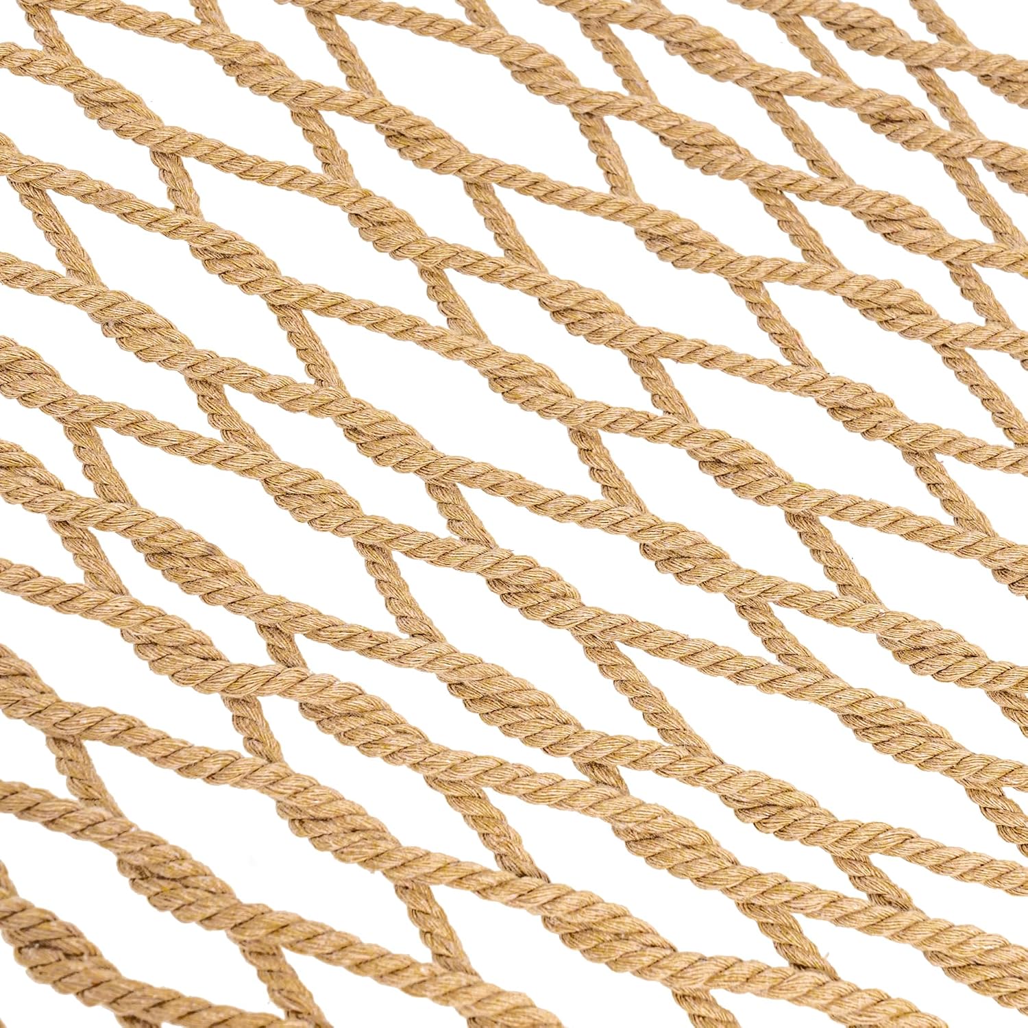 Lazy Daze Double Handwoven Rope Hammock for Outdoor Fits 12-13 Ft Stand