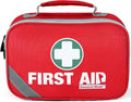 General Medi 2-in-1 First Aid Kit (215 Piece Set) + 43 Piece Mini First Aid Kit -Includes Ice(Cold) Pack, Moleskin Pad and Emergency Blanket for Travel, Home, Office, Car, Workplace
