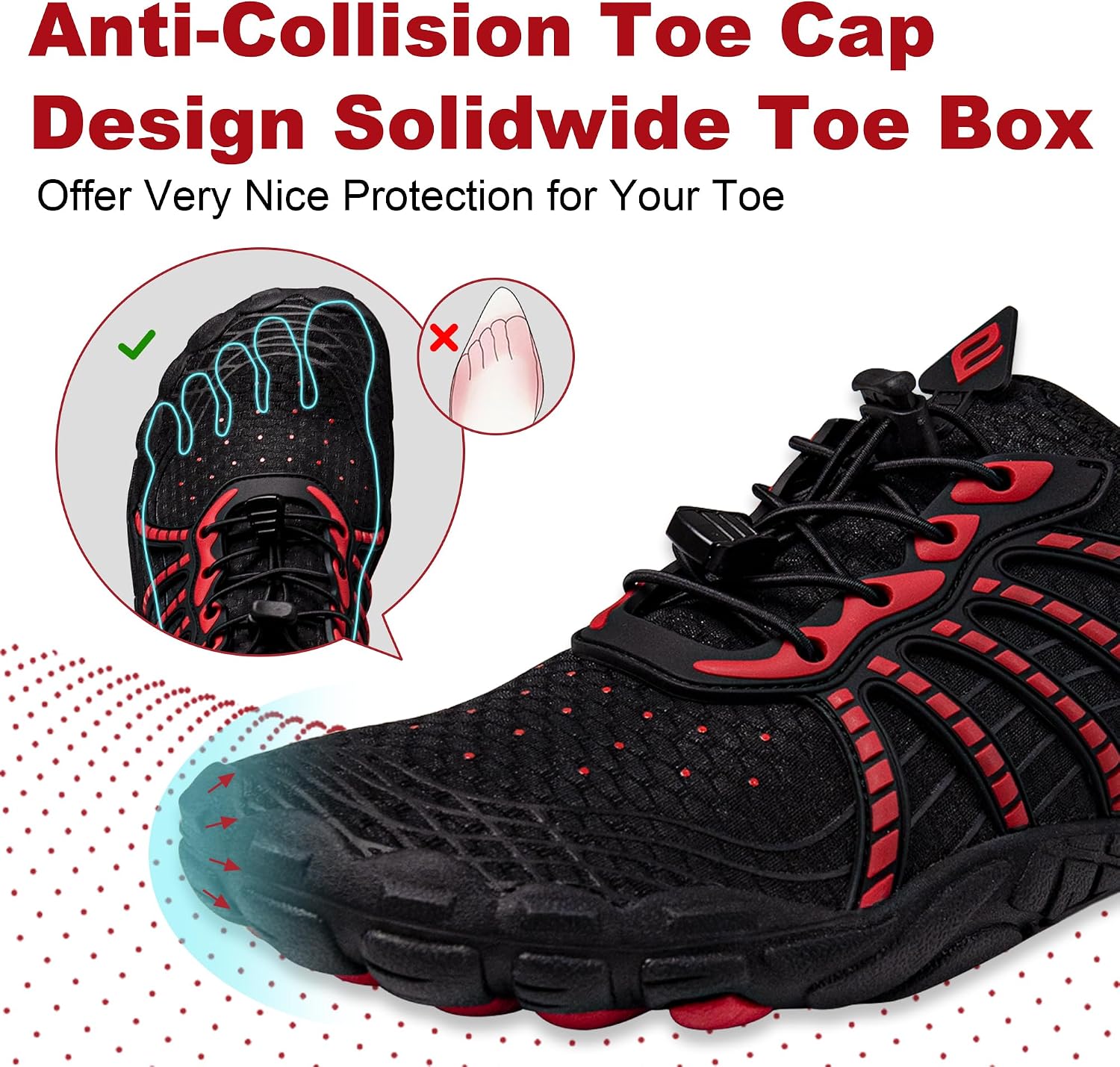 Water Shoes for Women Men, Barefoot Quick Dry Pool Shoes for Outdoor