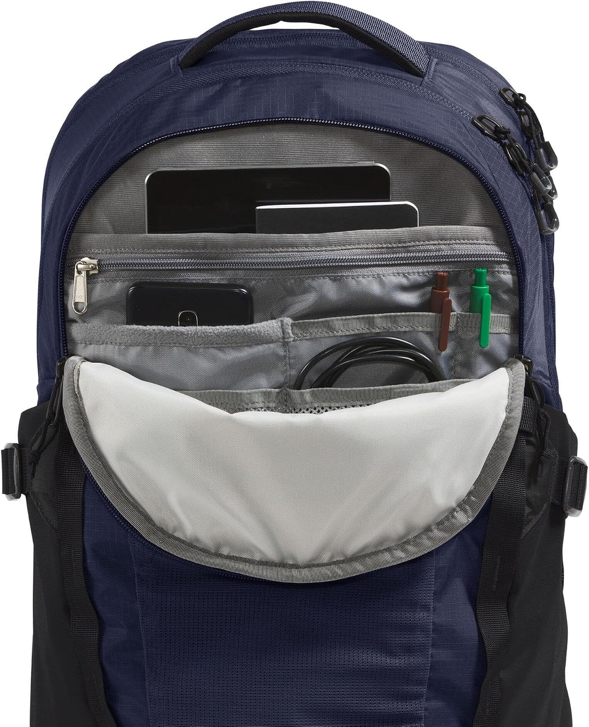 The North Face Recon Everyday Laptop Backpack, Navy/Blk-NPF, One Size