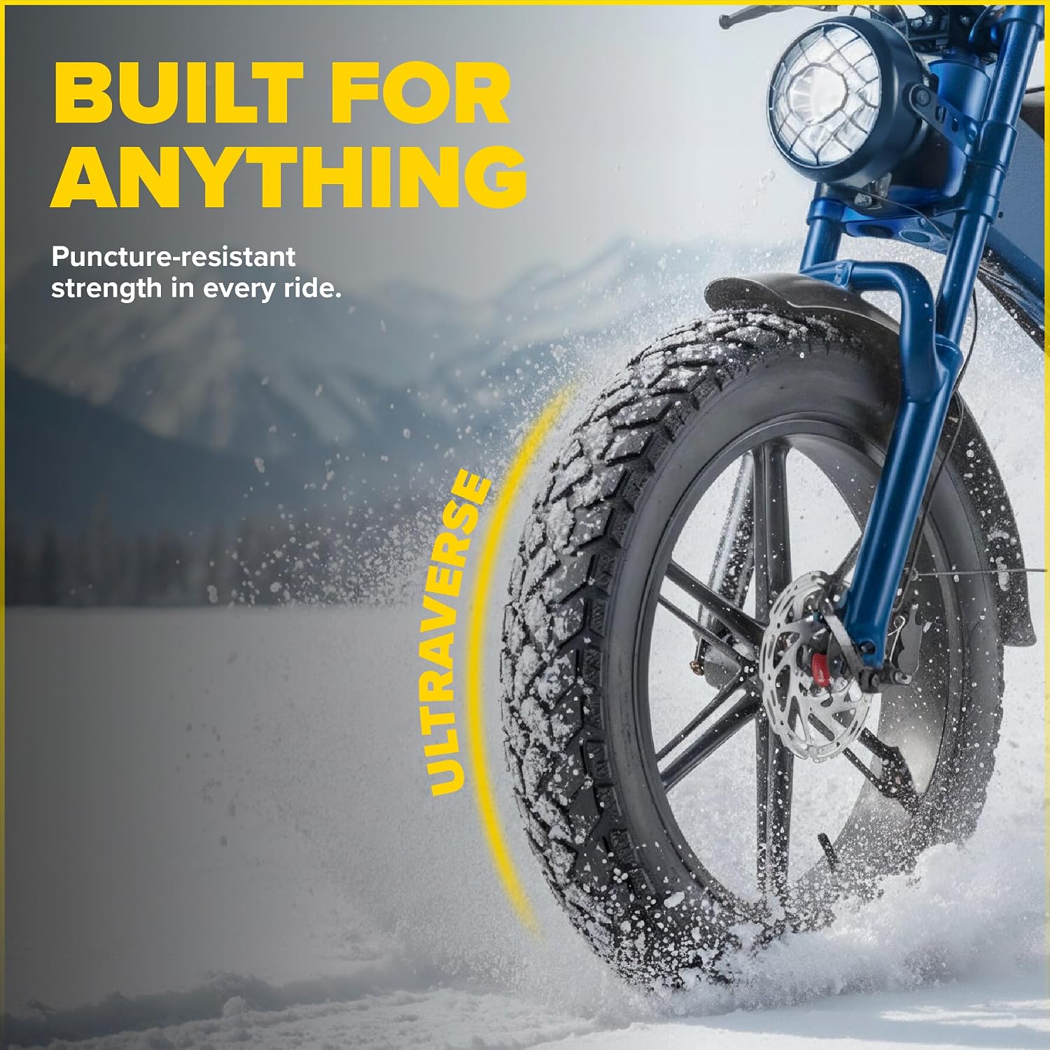Ultraverse 20x4.0 E-Bike Fat Tire, All-Terrain Tread, 2 Units