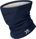 YANIKY Winter Neck Warmer, Wool Neck Gaiter Fleece Scarf, Windproof Face Cover Mask for Men Women