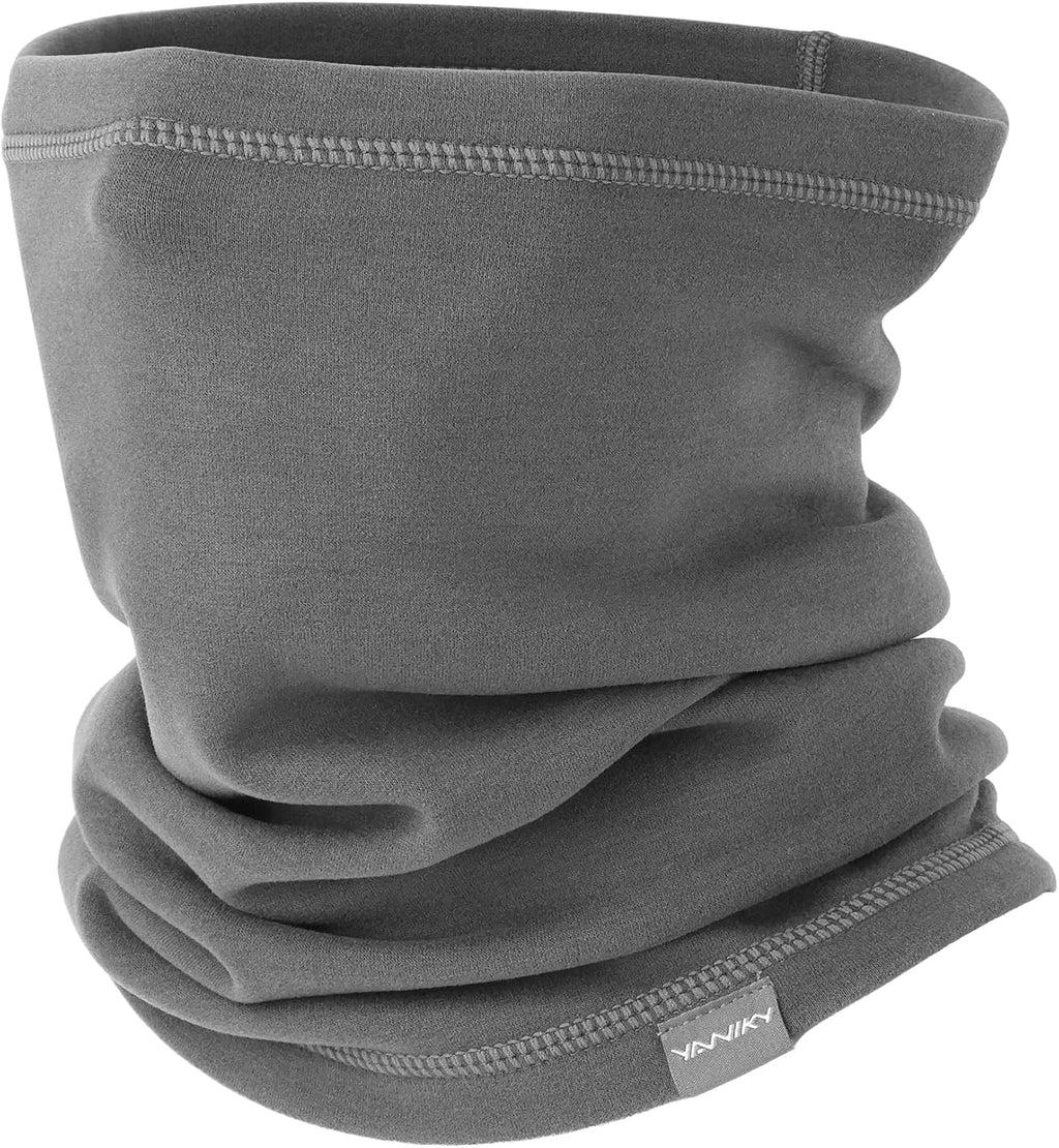 YANIKY Neck Gaiter Winter Neck Warmer for Men & Women Windproof Face Mask for Cold Weather Breathable Ski Face Cover Scarf