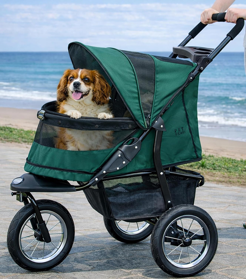 Pet Gear No-Zip Jogger Pet Stroller for Cats/Dogs, Onyx