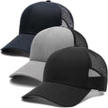 FURTALK Mens Trucker Hat Structured Mesh Baseball Cap Adjustable Classic
