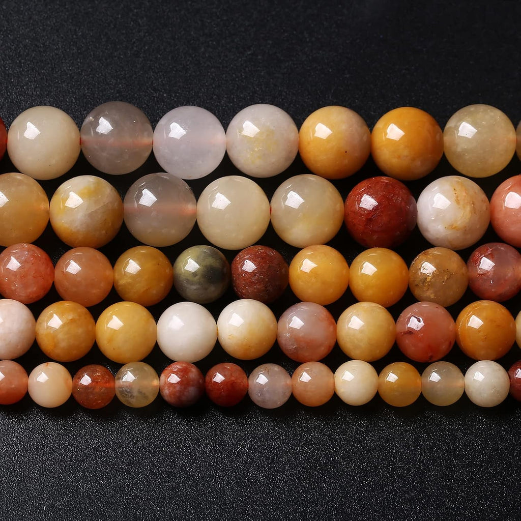 10MM 36PCS Natural Blue Larimar Gemstone Crystal Beads for Jewelry Making DIY Bracelet