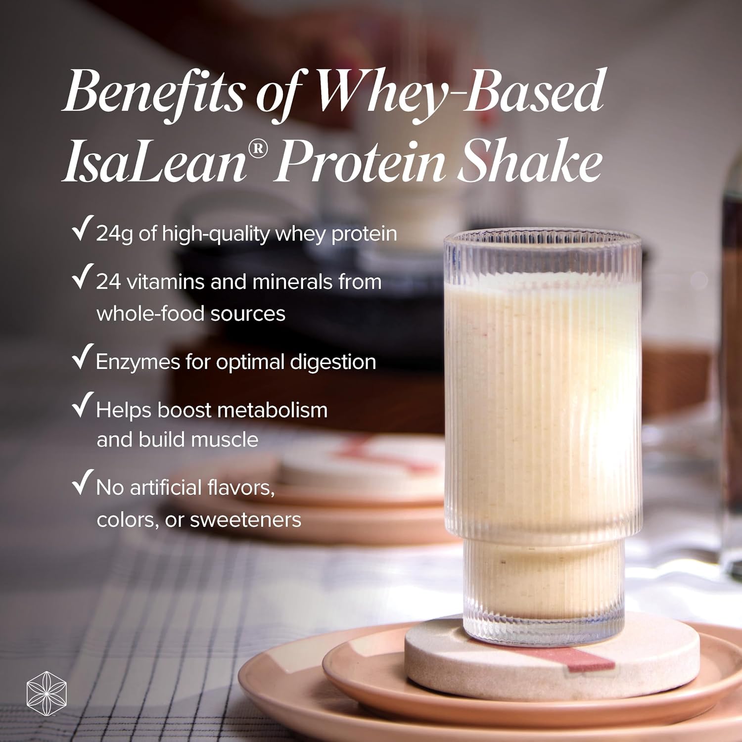 Isagenix IsaLean, 24g Protein, Natural Creamy Vanilla, 29.6 oz