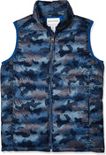 Amazon Essentials Boys and Toddlers' Lightweight Water-Resistant Packable Hooded Puffer Vest