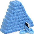 200 Packs Disposable Boot Shoe Covers Non Slip, Blue