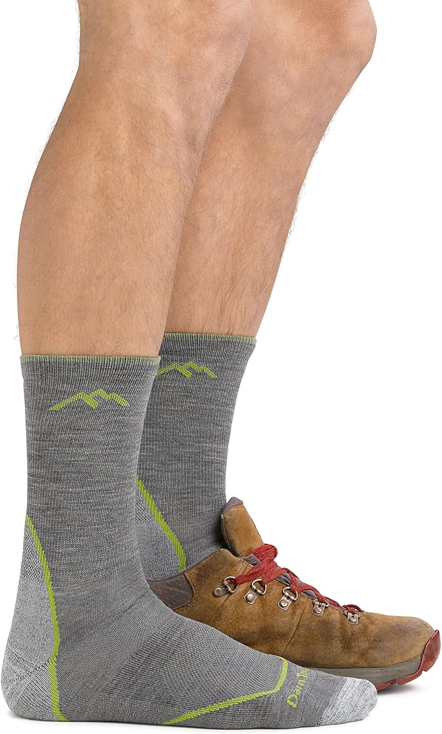 Darn Tough Vermont Men's Light Hiker Micro Crew Lightweight Hiking Socks
