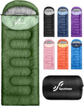 Sportneer Sleeping Bag for Adults Kid Waterproof lightweight Camping Hiking
