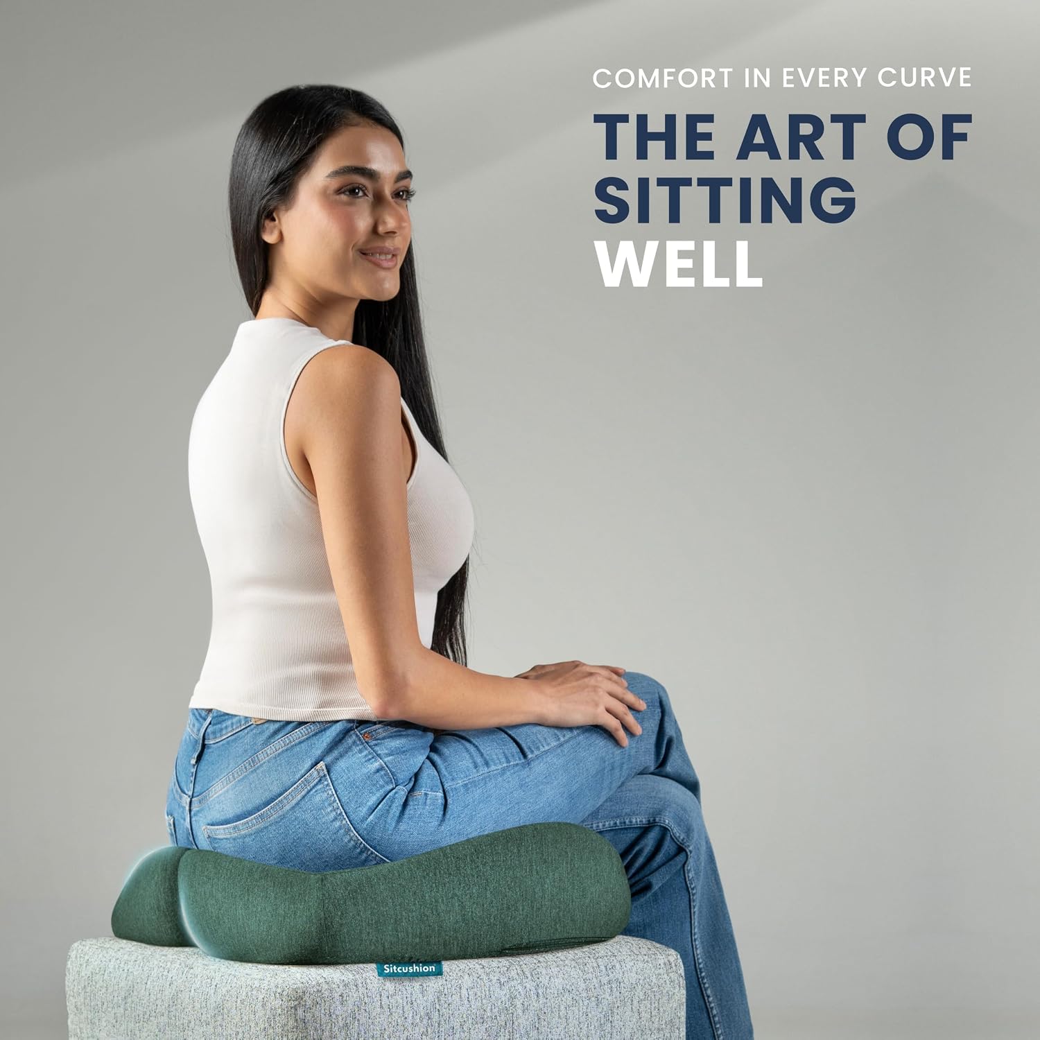 Seat Cushion for Tailbone Pain Relief, Extra Large Office Chair Cushion