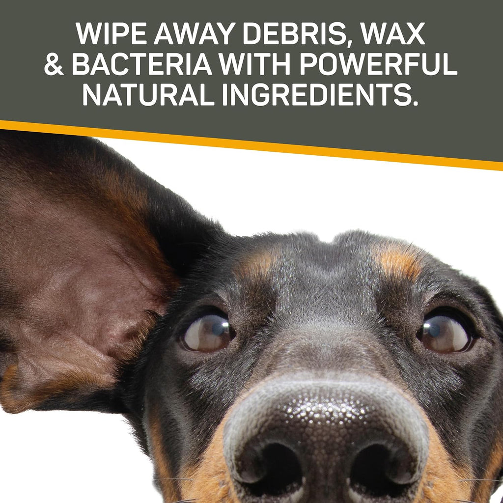 Silver Honey Rapid Ear Care Vet Strength Pet Wipes, 50ct, Manuka Honey &amp; MicroSilver BG
