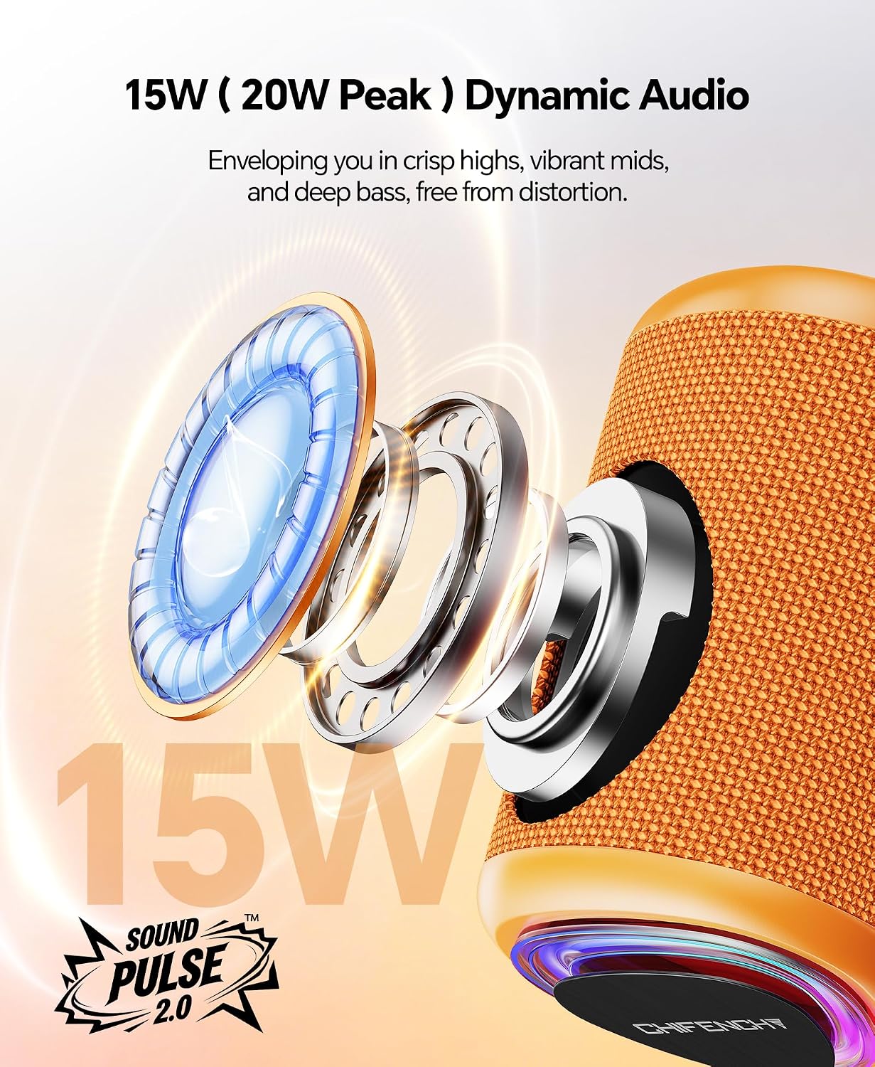 Portable Bluetooth Speaker Beach Essentials: IPX5 Waterproof for Outdoor