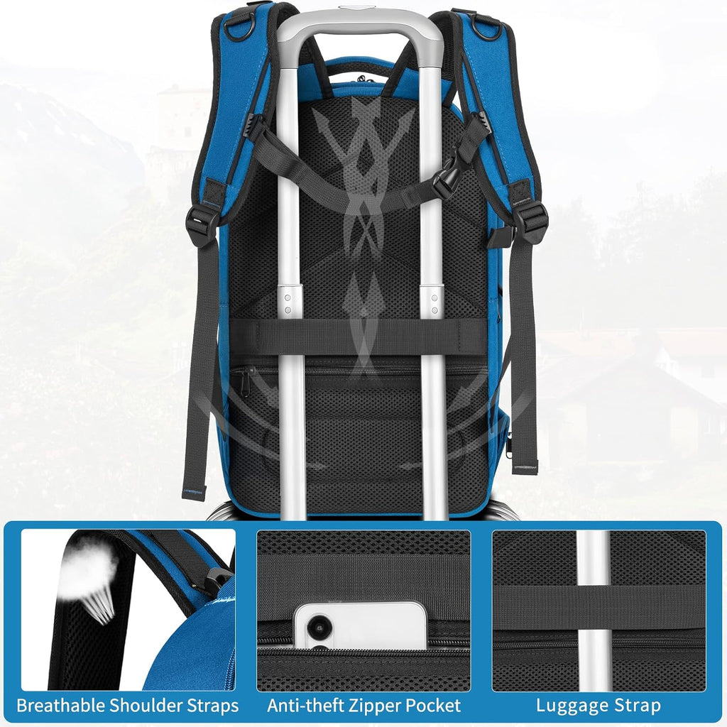 TORIBIO Large Hardshell Camera Backpack DSLR/SLR/Mirrorless Photography Bag