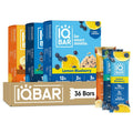 IQBAR Clean Protein Bars, Low Sugar Keto, Fruit Variety Pack 36-Count