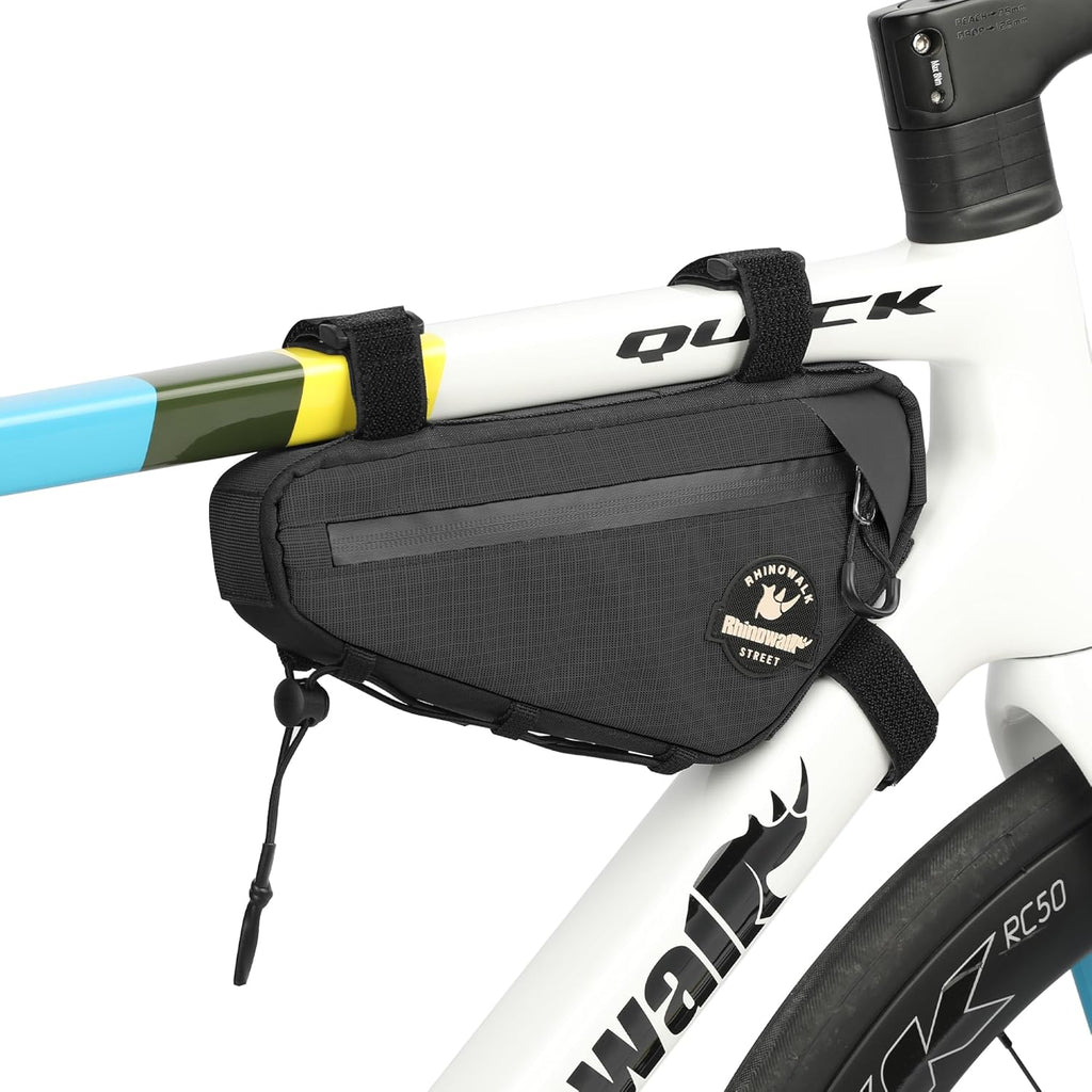 Rhinowalk Bicycle Triangle Bag Cosmopolis Series Lightweight Urban Bike Frame Bag Pack Under Top Tube Pouch Cycling Accessories