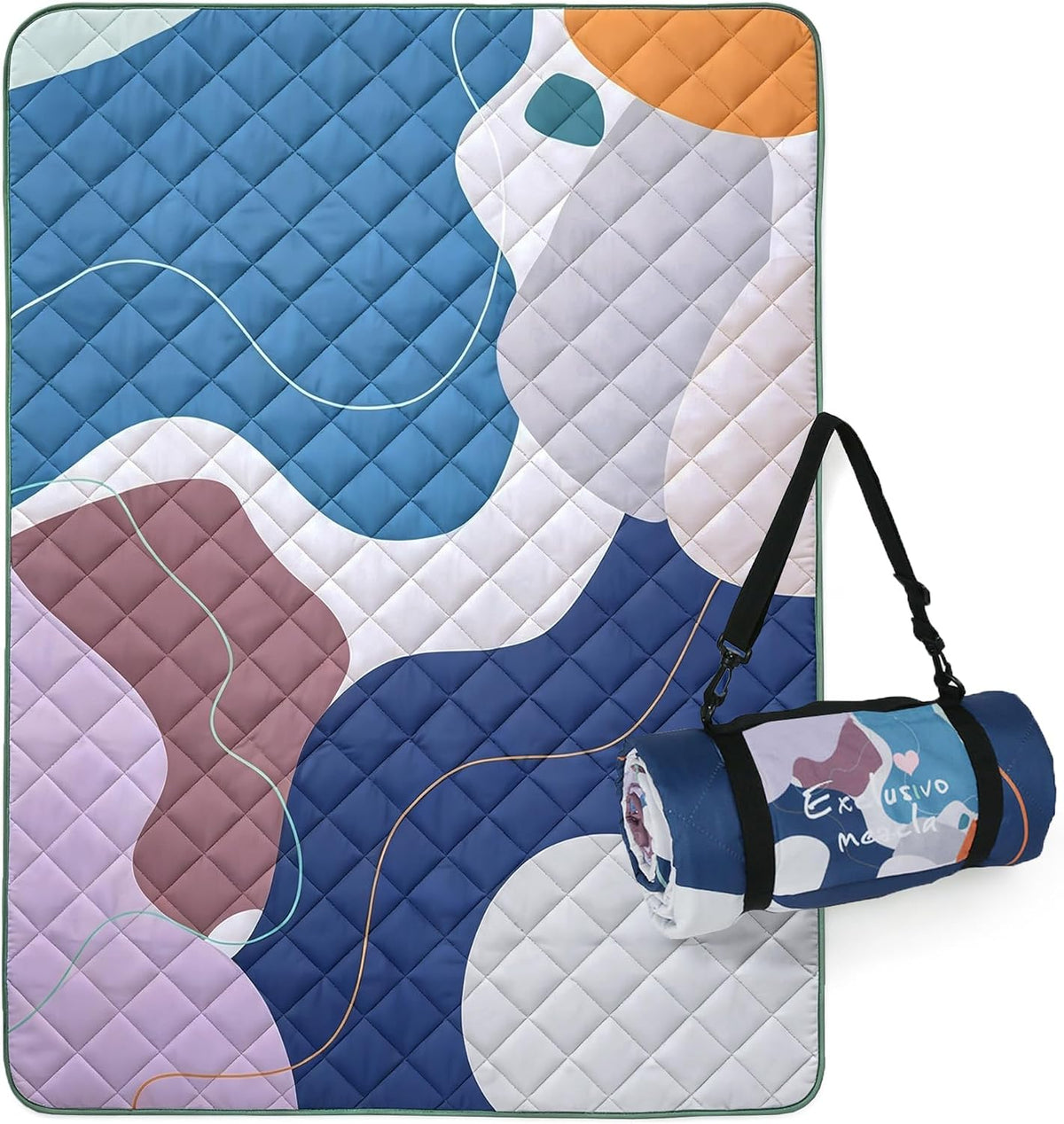 Exclusivo Mezcla Extra Large Waterproof Foldable Picnic Blanket