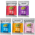Sqwincher Zero Qwik Stik - Single Serve, Sugar Free, Low Calorie, Low Sodium Electrolyte Replacement Powder Hydration Drink Mix, 0.11 oz Packet (Pack of 250)