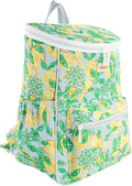 Lilly Pulitzer Insulated Backpack Cooler, Make Lemonade