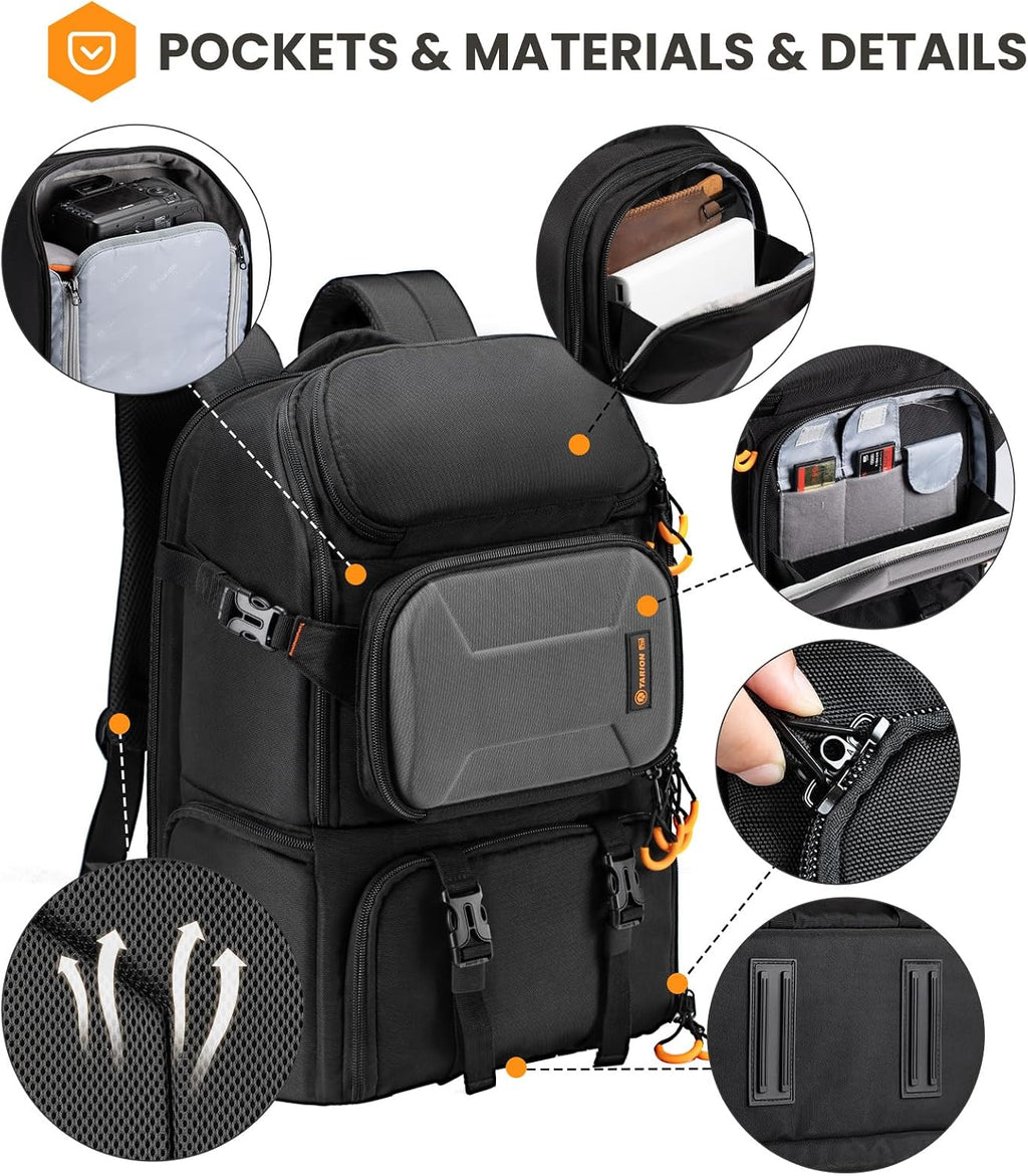 TARION Professional Camera Backpack for Photographers Medium 15L PBL