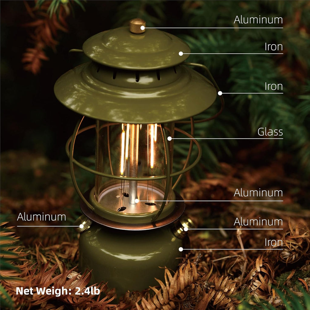 Metal Vintage LED Camping Lantern