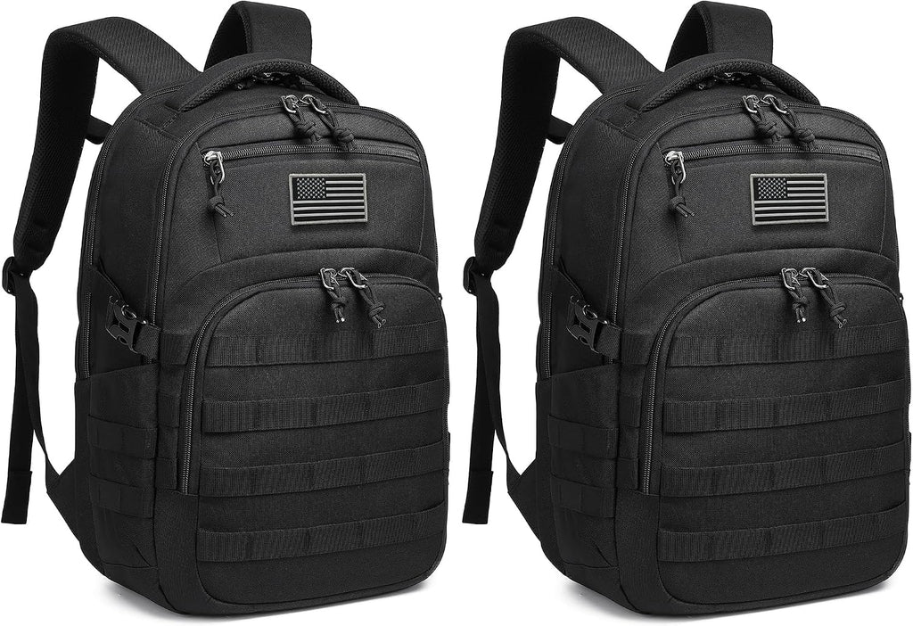 Wotony Military tactical backpack, backpack for men black small tactical assault bag