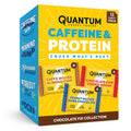 QES Energy Bars, Chocolate Fix 12-Pack, Caffeine, 10g Protein, Gluten Free