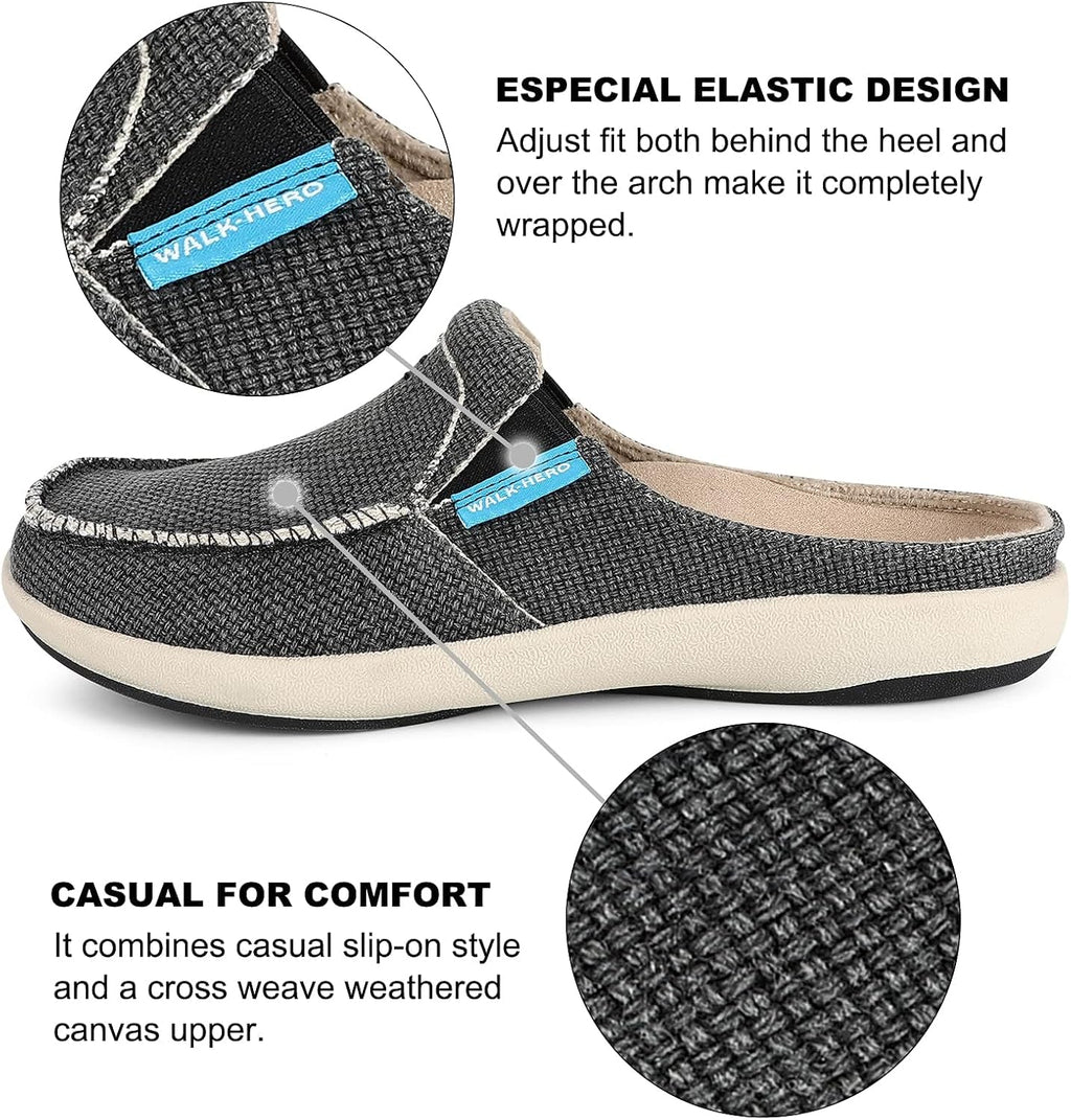 Orthopedic Slippers for Women with Arch Support, Relieve Plantar Fasciitis
