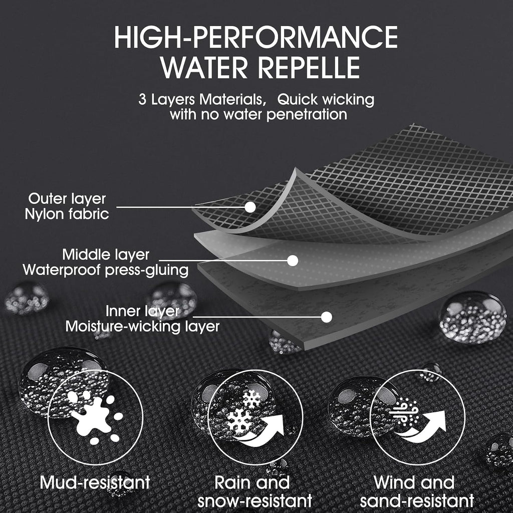 Waterproof Snow Gaiters for Boots, Long Leg Gaiters for Hiking, Hunting & Outdoor Work – Anti-Snow, Anti-Water, Anti-Sand Protection