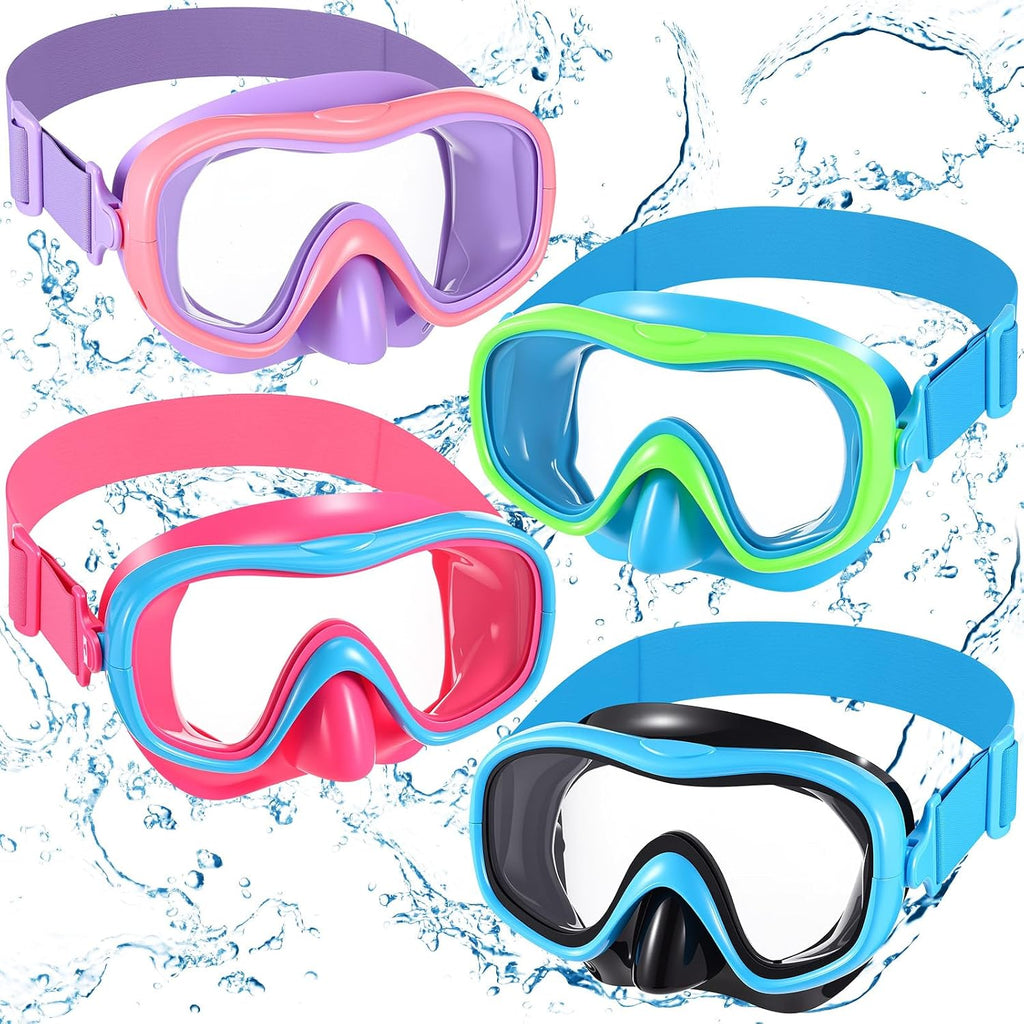 Relaxweex 4 Pcs Swim Goggles for Adults Diving