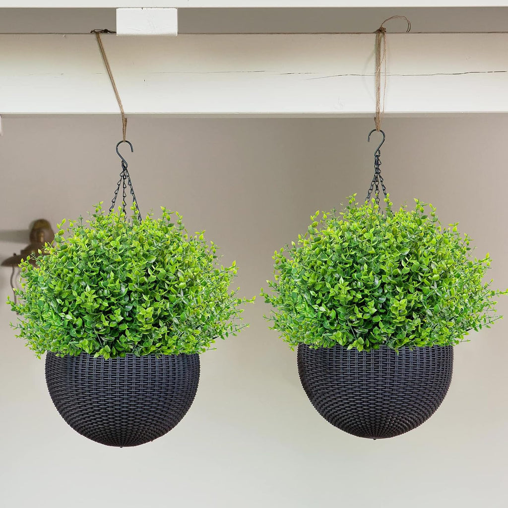 Ouddy Decor 24 Bundles Artificial Greenery Stems Fake Plants Outdoor Decor