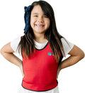 Fun and Function - Red Weighted Compression Vest for Kids & Adults - Calming Sensory Compression Vest for Kids - Weighted Vest for Sensory Needs - Toddlers, Kids, Teens & Adults Sizing